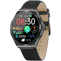 Knauermann PRO 3 (2024) Schwarz - Gesundheitsuhr Smartwatch mit