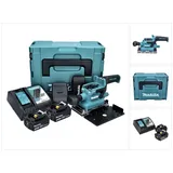Makita DBO380RTJ Akku-Schwingschleifer inkl. MAKPAC + 2 Akkus 5.0Ah