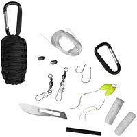 Mil-Tec Survival-Kit-16027602 schwarz