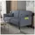 Hti-Living Schlafcouch 2-Sitzer Grau