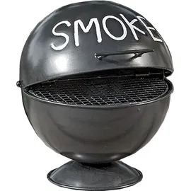 Boltze Wiki rund, Ø13 x H15 cm, schwarz