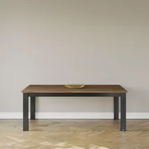 Set One by Musterring Esstisch York 200 x 100 cm Holzoptik Graphit / Eiche