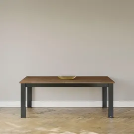 Set One by Musterring Esstisch York 200 x 100 cm Holzoptik Graphit / Eiche