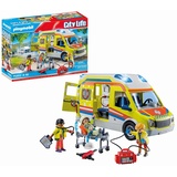 Playmobil City Life - Rettungswagen mit Licht und Sound 71202