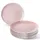 MiaMio - 6 x 28 cm Teller Set Steingut Keramik – Große Speiseteller für Hauptgerichte und Dinner – Modernes Geschirr in Rosa – Lumera Kollektion, spülmaschinen- und mikrowellengeeignet