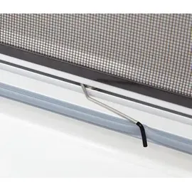 culex Fliegenschutzgitter mit Aluminiumrahmen 80 x 100 cm Braun