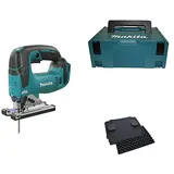 Makita Akku-Pendelhubstichsäge 18,0 V (ohne Akku, ohne Ladegerät) + MAKPAC + Polster