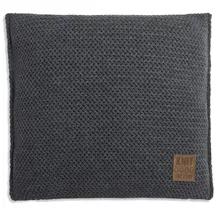 Knit Factory Maxx Kissen 50 x 50 cm Anthrazit