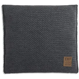 Knit Factory Maxx Kissen 50 x 50 cm Anthrazit
