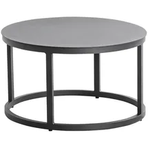 Niehoff Serra Loungetisch rund 60x36cm, Aluminium anthrazit
