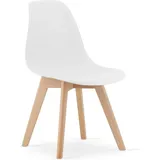 Esszimmerstühle Kito – 4er-set Esstischstühle – Weiß