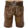 Country Maddox MADDOX Lederhose HORN in dunkelbraun | Gr.: 58