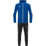 Jako Trainingsanzug Polyester Power mit Kapuze, Royal, 164