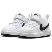 Nike Court Borough Low Recraft Babys und Kleinkinder White/Black 17