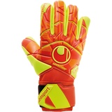 Uhlsport Herren Impulse Absolutgrip Handschuhe, Dynamic orange/fluo gelb, 9