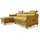 miuform Eckcouch Polyester 2-Sitzer Gelb
