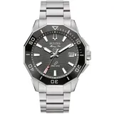 Bulova Marine Star C Series Hpq Precisionist Silber Herren Armbanduhr 96B434