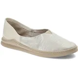 Beige Halbschuhe Maciejka Damen Lederschuhe, 36