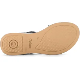 Gabor Comfort Sandale Damen Schwarz 38,5