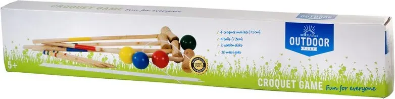 Outdoor Play Krocket-Set