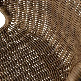 Woood Wings Gartenstuhl 55 x 54 x 77,5 cm schwarz 2er Set