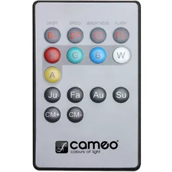 Adam Hall CLPFLAT1REMOTE, Projektor, IR Wireless, Drucktasten, Grau