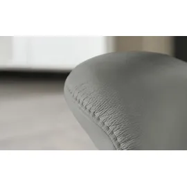 HIMOLLA Relaxsessel 7628 Leder 83 x 109 x 90 cm Grau