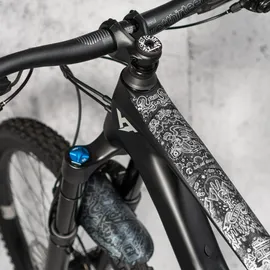 Riesel Design Frame:Tape 3000 Rahmenschutz MTB Vanlife Silber