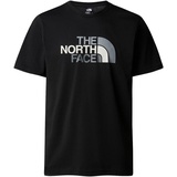 The North Face T-Shirt mit Label-Print Modell EASY black XXL