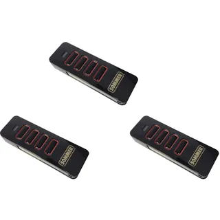 3 x Sommer Handsender Pearl 4018 4018V000 TX55-868-4 Funksender Garagentor Fernbedienung 868,8 Mhz 868,95 Mhz Base+ Pro+ Teckentrup Drive - kompatibel 4020 4026 4031 Slider+