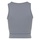 LASCANA ACTIVE Crop-Top Damen blau-grau Gr.S (36/38)