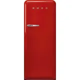 Smeg FAB28RRD6 Retro-Kühlschrank (270 l, 1530 mm hoch, Rot)