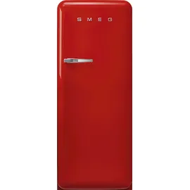 Smeg FAB28RRD6 Retro-Kühlschrank (270 l, 1530 mm hoch, Rot)