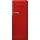 Smeg FAB28RRD6 Retro-Kühlschrank (270 l, 1530 mm hoch, Rot)