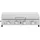 Habitat et Jardin Gas-Plancha mit 4 Brennern und Deckel 10 kW Grau