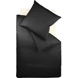 FLEURESSE Colours 009200 schwarz 155 x 200 cm + 80 x 80 cm