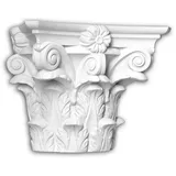 PROFHOME DECOR Halbsäulen Kapitell 2 St. 26,5 x 13,2 x 20,8 cm