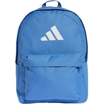 adidas Classic 3-Streifen Logo Rucksack Ray Blue/White