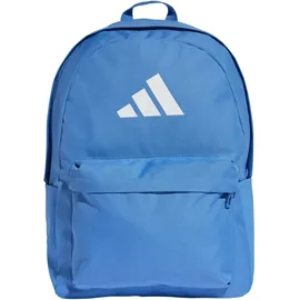 adidas Classic 3-Streifen Logo Rucksack Ray Blue/White