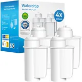 Waterdrop Ersatzwasserfilter für Siemens® EQ Series, EQ5, EQ6, EQ7, EQ9, EQ500, Bosch® TCZ7003, TCZ7033, für Brita® Intenza 575491, TÜV SÜD Zertifiziert, Pack of 4