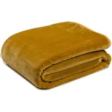 Gözze Cashmere Feeling 180 x 220 cm senf