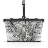 reisenthel carrybag jacquard grey – Stabiler Einkaufskorb mit viel Stauraum und praktischer Innentasche – Elegantes und wasserabweisendes Design