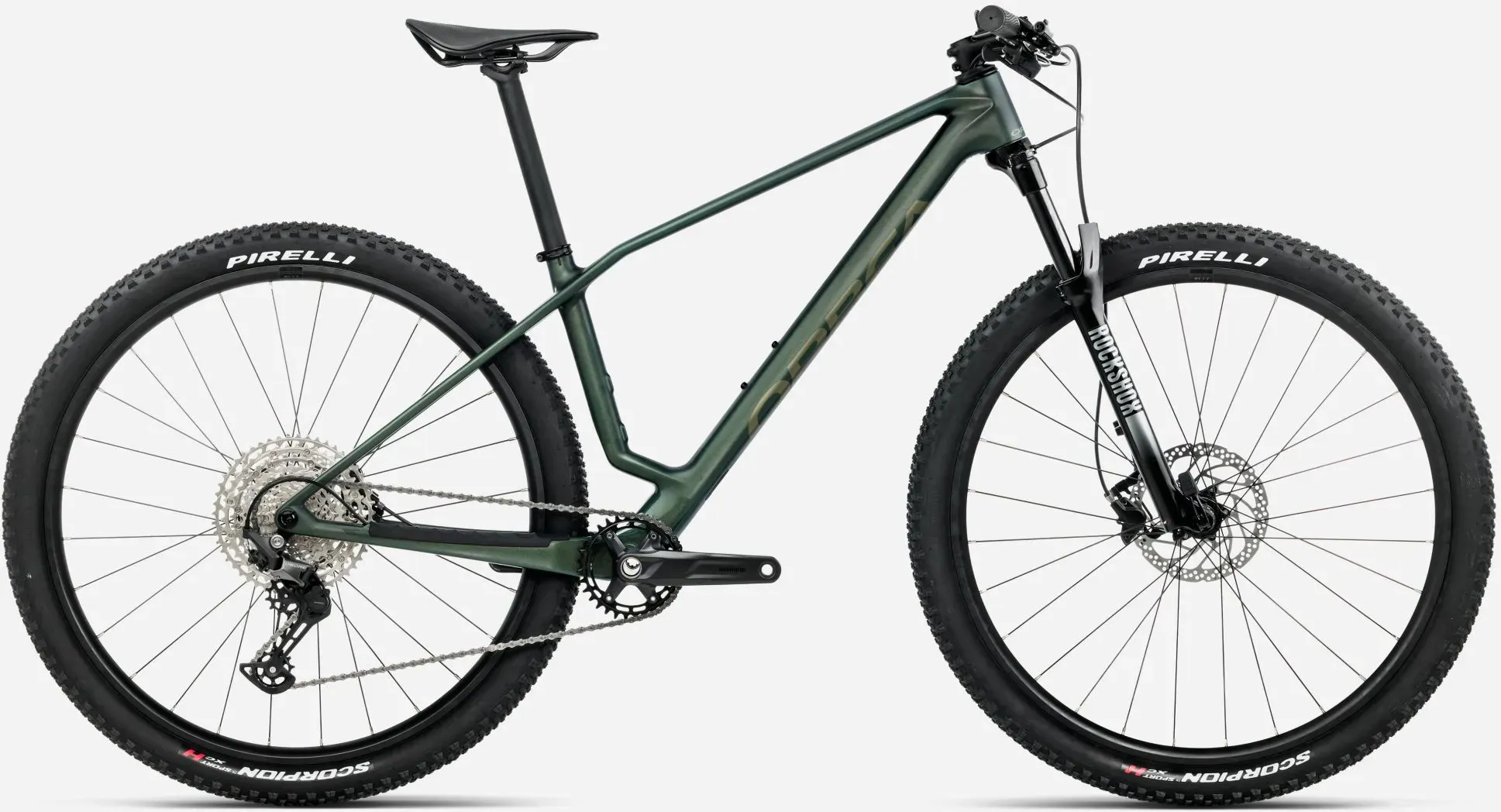 Orbea Alma M50 - Seaweed Carbon View (Matt-Gloss) - M