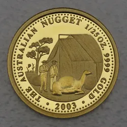 Goldmünze 1/25oz Australian Nugget 2003 Prospector (Australien)