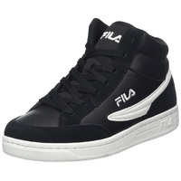 Fila Crew MID Teens Sneaker, Black, 37 EU Schmal