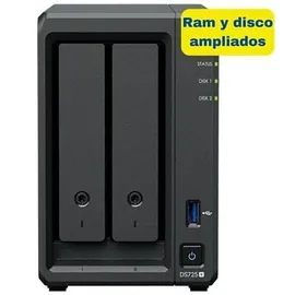 Synology Diskstation DS725+ 8 TB Schwarz