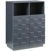 [en.casa] Highboard Bopibobro 86 x 64 x 36 cm Dunkelgrau