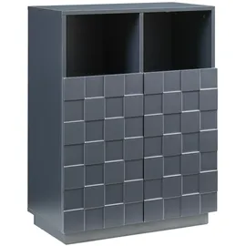 [en.casa] Highboard Bopibobro 86 x 64 x 36 cm Dunkelgrau