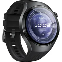 Huawei Watch 5 46 mm schwarzes Flourelastomerarmband