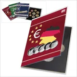 Schwäbische Albumfabrik Münz-Karte und Schutzfolie für 5 Stück 10 oder 20-Euromünzen
